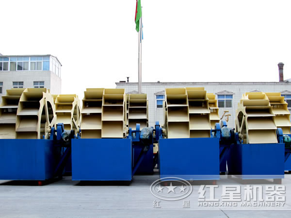 不同洗砂機型號